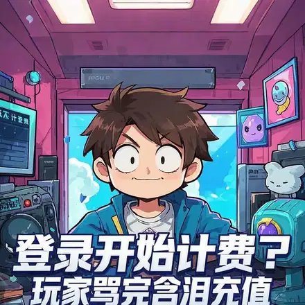 登錄開始計費？玩家罵完含淚充值